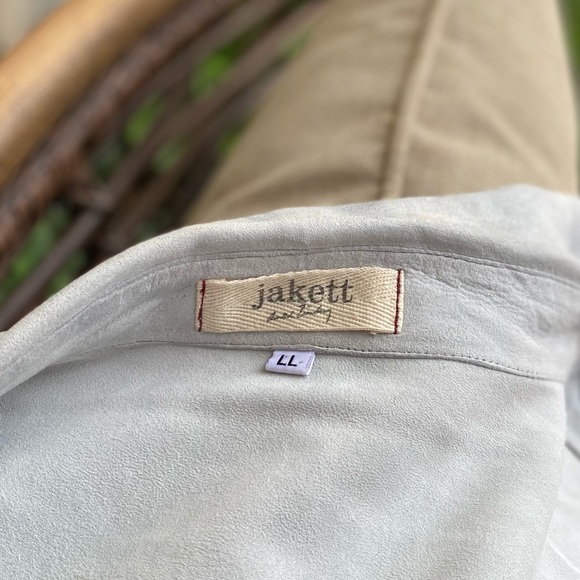 Jakett men’s NWOT XL suede distressed leather jacket - Picture 9 of 16